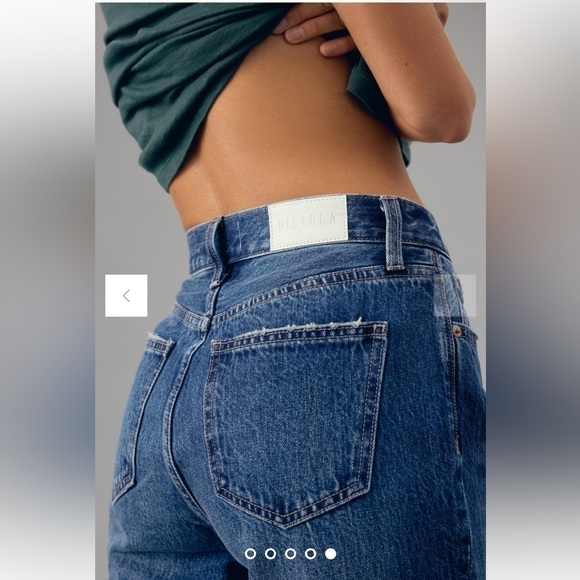 NWT Pistola Charlie High Rise Straight Jeans in Gravity sz 26 - Picture 3 of 15